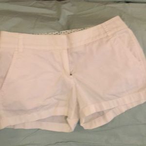 White jcrew. Shorts